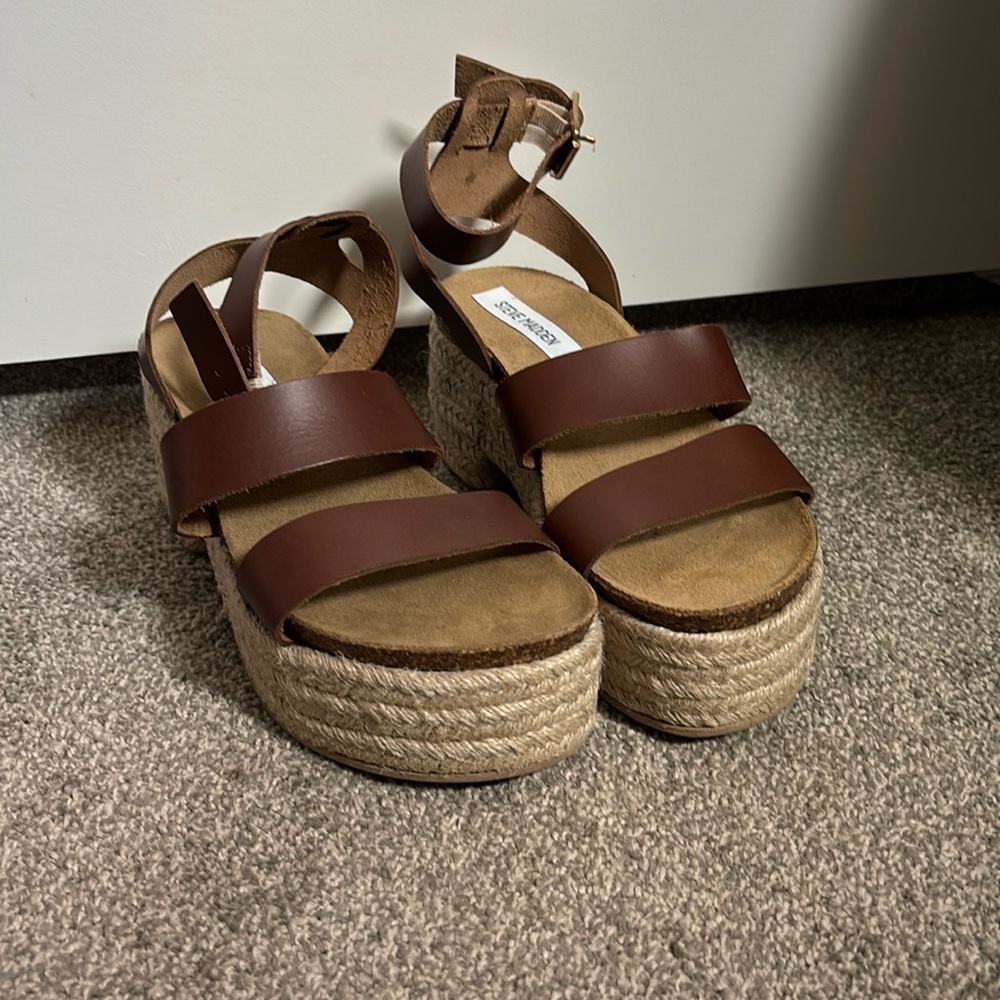 Steve Madden wedge heels sandals